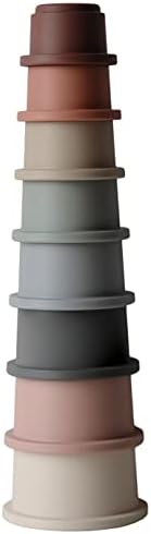 Mushie Stacking Cups Toy Danish Design 1