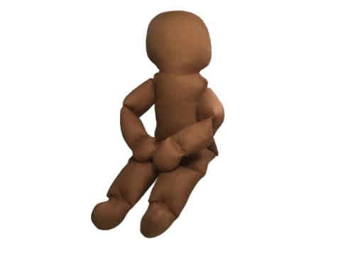NDT Physical Therapy Cloth Doll 20 Baby Infant Form - Dark Tan