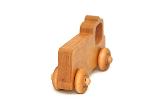 Little Wooden Wonders Wooden Toy Fire Truck 1