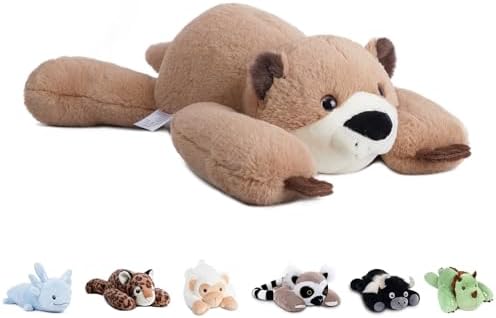 Niuniu Daddy 20 Otter Weighted Plush Toy for Kids Adults