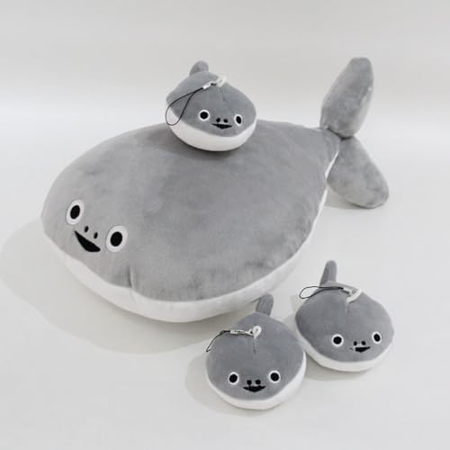 Whrigud Sacabambaspis Fish Plush Mammy 16 with Baby Plushies