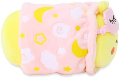 Anirollz Stuffed Animal Plush Toy Spa Day Chickiroll with Eye Mask