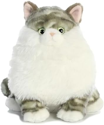 Aurora Gray Tabby Stuffed Animal 95 Inches