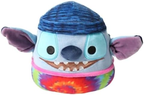 Squishmallows Disney Stitch Tie Dye 65 Medium Blue 1