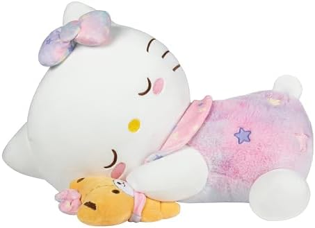 Hello Kitty 18-Inch Sleeping Plush with Bestie Accessory