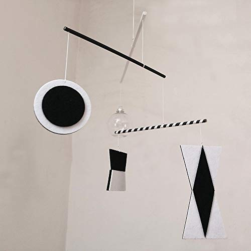 Lerydesi Montessori Baby Mobile Toy White Black