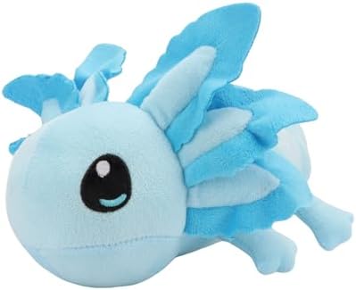 Realistic Blue Axolotl Plush Toy 177 Snuggly Pillow