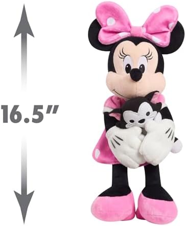 Disney Classics Lil Friends Minnie Mouse and Figaro Plush Stuffed Animal