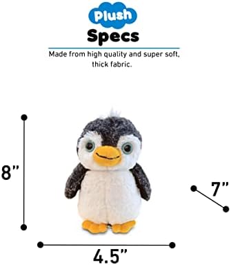 Puzzled DolliBu Plush Penguin - Soft 9 Inch Huggable Toy