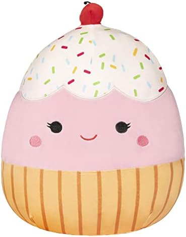 Squishmallows 12-Inch Cupcake Plush Toy - Add Clara to Your Squad