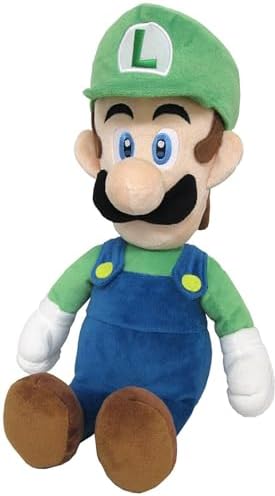 Little Buddy 1584 Super Mario Luigi Plush 15 Inches