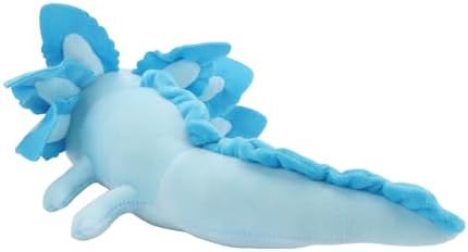 Realistic Blue Axolotl Plush Toy 177 Snuggly Pillow