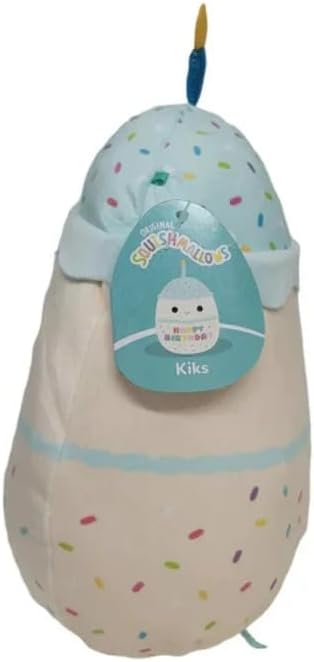 Squishmallows Kellytoy Birthday Cake Plush 10 Inch