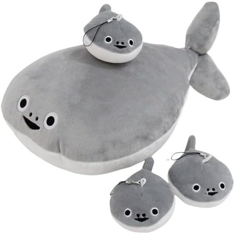 Whrigud Sacabambaspis Fish Plush Mammy 16 with Baby Plushies