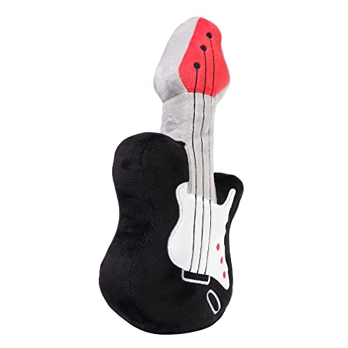 Lambs Ivy Rock Star Plush Guitar Stuffed Toy - GrayBlack