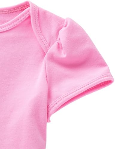 PIUGEIME Reborn Baby Doll 3Pcs Pink Clothes Accessories Set