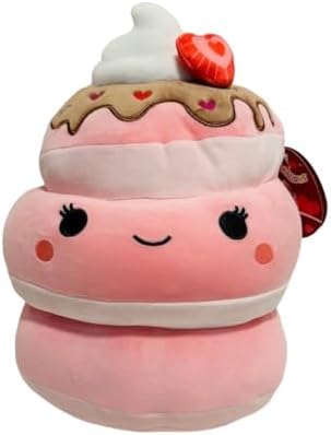 Squishmallow 8 Inch Shelly The Strawberry Pancake Plush