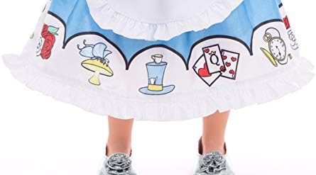 Little Adventures Alice Princess Dress With Headband - Machine Washable