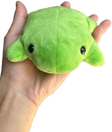 Baby Bean Frog Plush 7 Inch Soft Fluffy Stuffed Animal