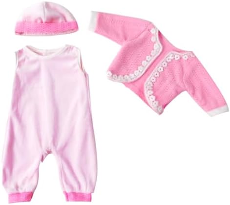 Fervorral Reborn Baby Doll 3-Piece Clothing Set 1