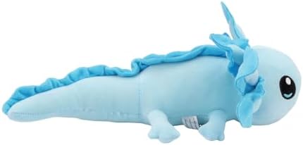 Realistic Blue Axolotl Plush Toy 177 Snuggly Pillow