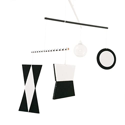 Lerydesi Montessori Baby Mobile Toy White Black