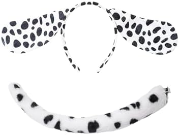 Z-Shop Dalmatian Costume Kids 101 Days School Outfit 1