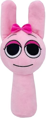 Sprunki Game Plush Pillow Doll Pink 1