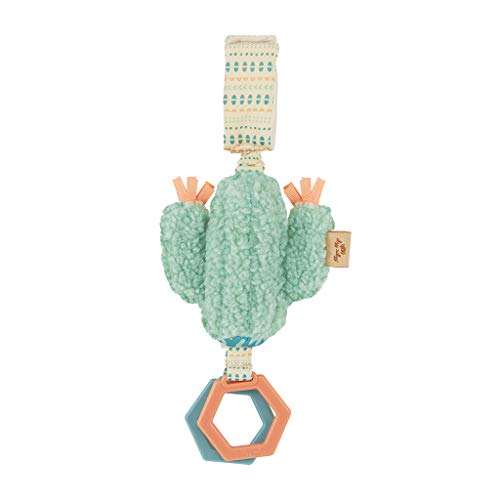 Itzy Ritzy Jingle Toy - Cactus Design Adjustable Loop