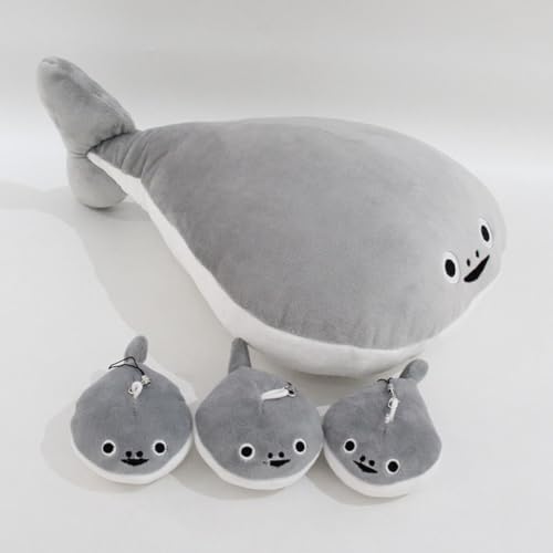 Whrigud Sacabambaspis Fish Plush Mammy 16 with Baby Plushies