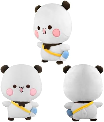 CEMELI 2 Pack White Bear and Brown Bear Plush Toys