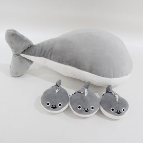 Whrigud Sacabambaspis Fish Plush Mammy 16 with Baby Plushies