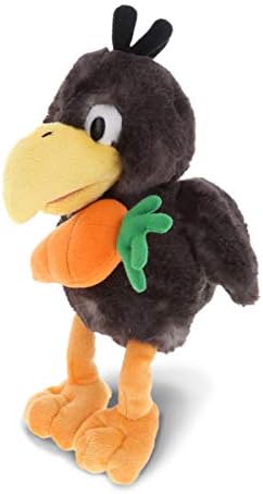 DolliBu Easter Crow Plush with Carrot - 95 Inch Cute Stuffed Toy