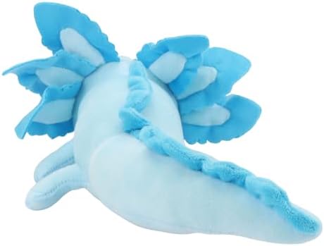 Realistic Blue Axolotl Plush Toy 177 Snuggly Pillow