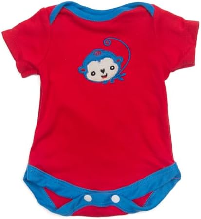 Babyfere Reborn Baby Doll Blue Monkey Outfit 1