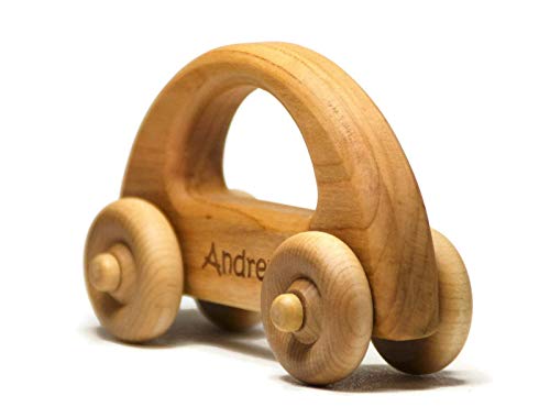 Wooden Toy Car with Personalized Name
