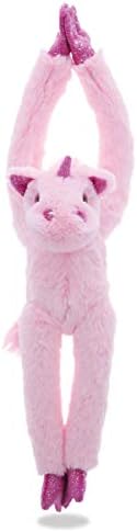 DolliBu Hanging Plush Unicorn - 21 Inch Soft Cuddly