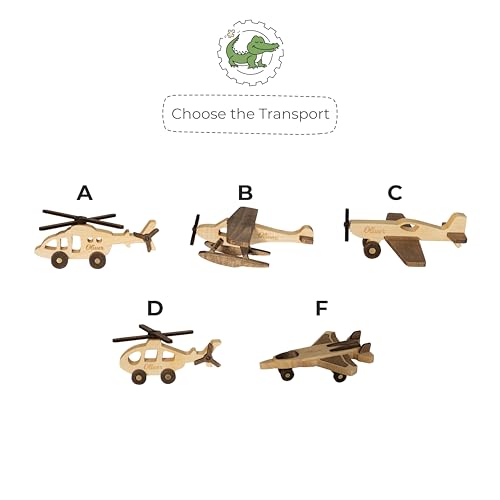 Personalized Military Helicopter Toy for Kids