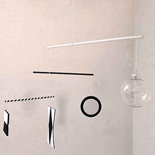 Lerydesi Montessori Baby Mobile Toy White Black