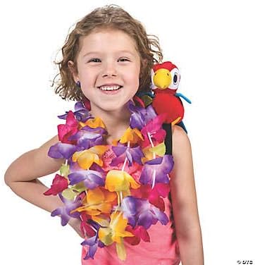 Fun Express Stuffed Parrot Shoulder Pirate Accessory