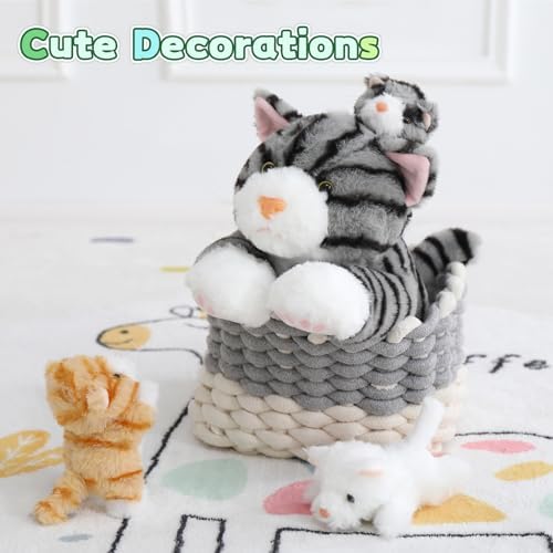 Muiteiur 157 Inch Cuddle Cat Set with Zipper Storage