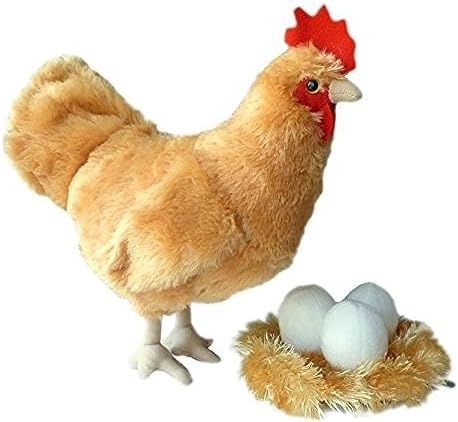 Adore 12 Inch Standing Penny The Hen Plush Toy