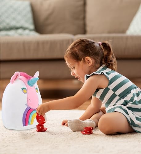 DolliBu Snug-Mooshies Unicorn Plush Toy - 10 Inch