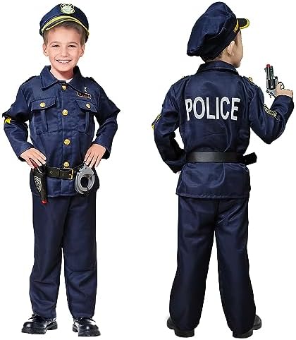 Kizzyland Police Officer Costume for Kids 1