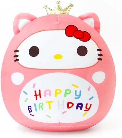 COAQAC 78 Inch Pink Kitty Plush Pillow Toy