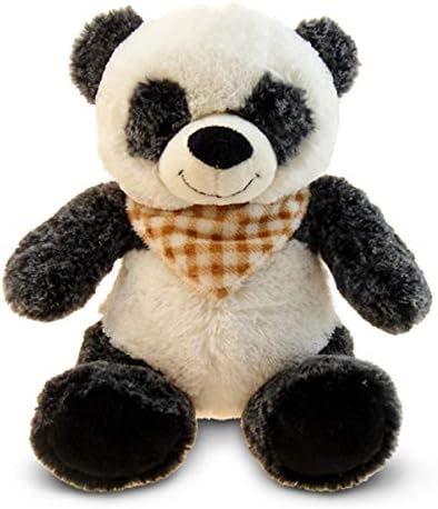 DolliBu Plush Panda Bear Stuffed Animal 8 Inch