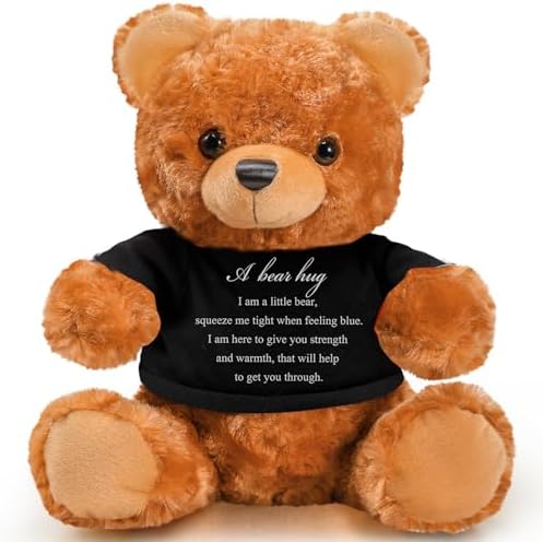 Meooeck Bear Plush Stuffed Animal Sympathy Gift