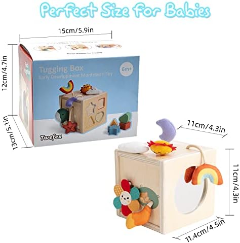 Twefex Pull String Activity Toy for 6-12 Months