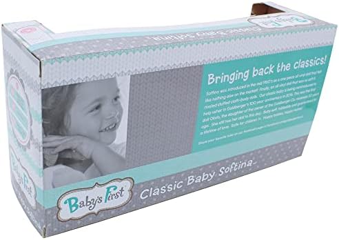 Babys First Bathtime Baby Softina Doll