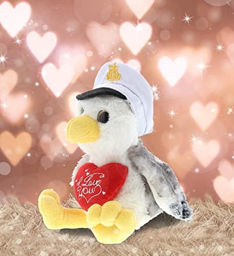 DolliBu I Love You Seagull Sailor Plush Toy
